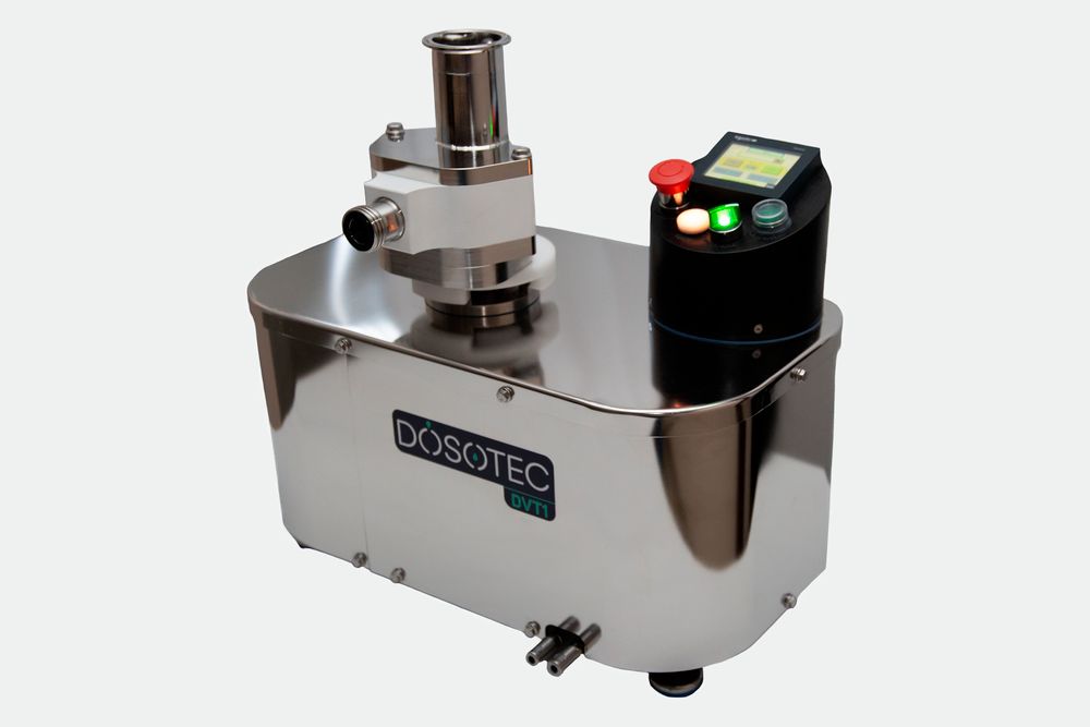 Doseuse de table DOSOTEC : Base doseuse et pompe volumétrique sécurisée
