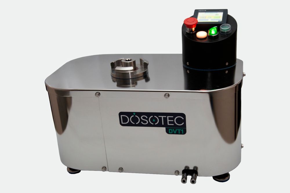 Doseuse de table DOSOTEC : Base inox sur pieds