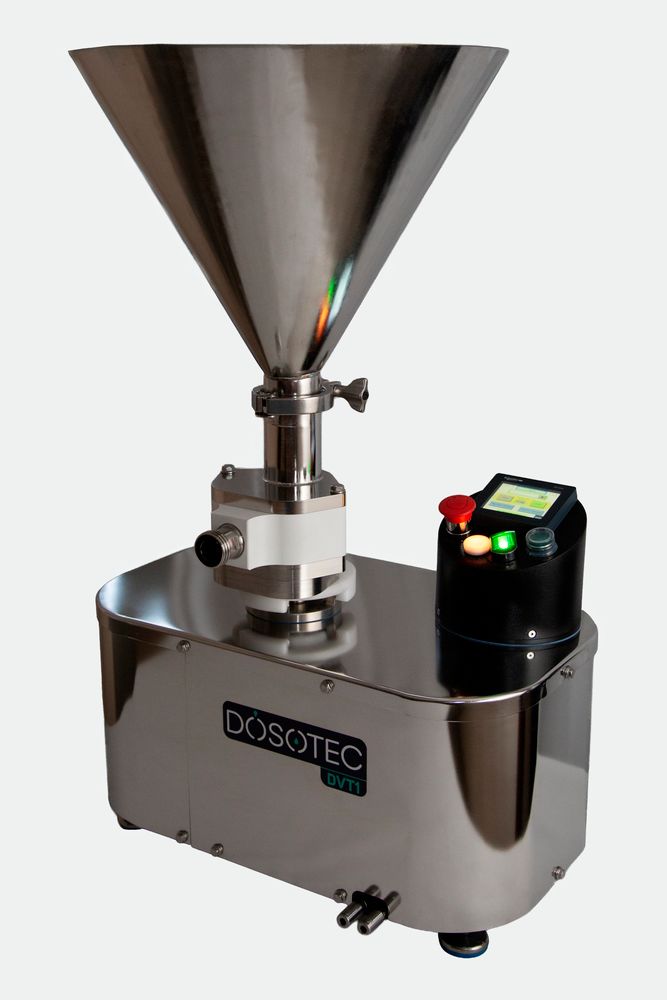 Doseuse de table DOSOTEC : Doseuse avec pompe et Trémie 20l (adaptable sur demande)